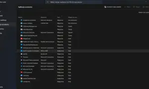 Menedżer zadań w Windows 10 pokazuje listę aplikacji autostartu, ich stan i wpływ na uruchamianie systemu.