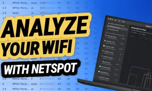 Analizuj swoje WiFi z NetSpot, darmowym programem do skanowania sieci. Zobacz siłę sygnału i kanały.