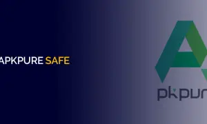 Czy apkpure czy bezpieczne? Pytanie o bezpieczeństwo pobierania aplikacji z tej platformy. Logo APKPure.