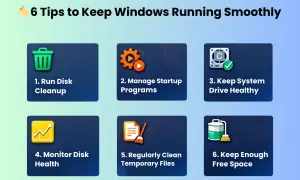 6 porad jak przyspieszyć Windows 10, w tym jak wyłączyć programy działające w tle.