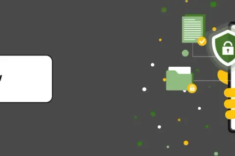 Chcesz wiedzieć, jak zaszyfrować plik? Ilustracja pokazuje aplikację AxCrypt na telefonie, która ułatwia bezpieczne przechowywanie danych.