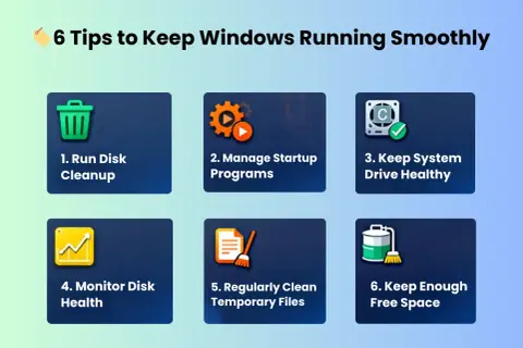 6 porad jak przyspieszyć Windows 10, w tym jak wyłączyć programy działające w tle.