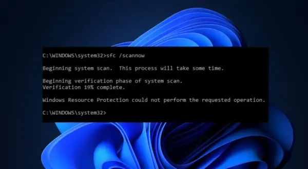 SFC /scannow nie zakończył się pomyślnie, ponieważ plik zawiera wirusa. Ochrona zasobów systemu Windows nie mogła wykonać operacji.
