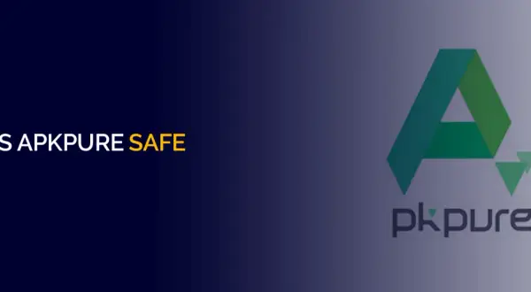 Czy apkpure czy bezpieczne? Pytanie o bezpieczeństwo pobierania aplikacji z tej platformy. Logo APKPure.
