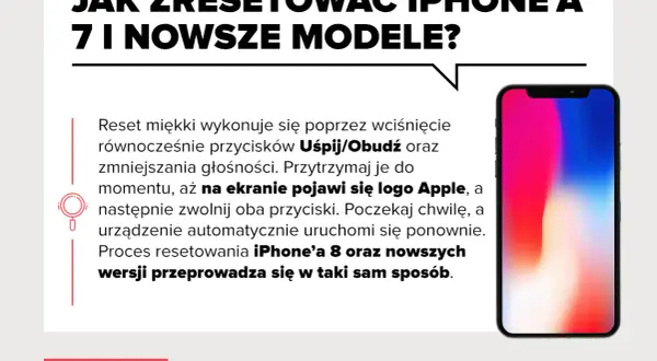 Jak wykonać przywrócenie ustawień fabrycznych iPhone'a 7 i nowszych modeli? Instrukcja krok po kroku.