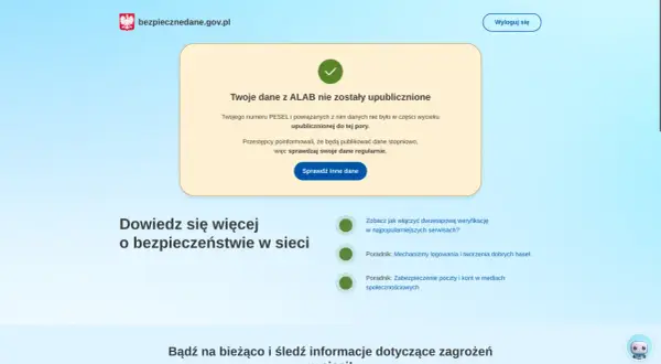 Twoje dane z ALAB nie wyciekły. Sprawdzaj swoje dane regularnie, by wiedzieć, jak sprawdzić czy moje dane wyciekły.