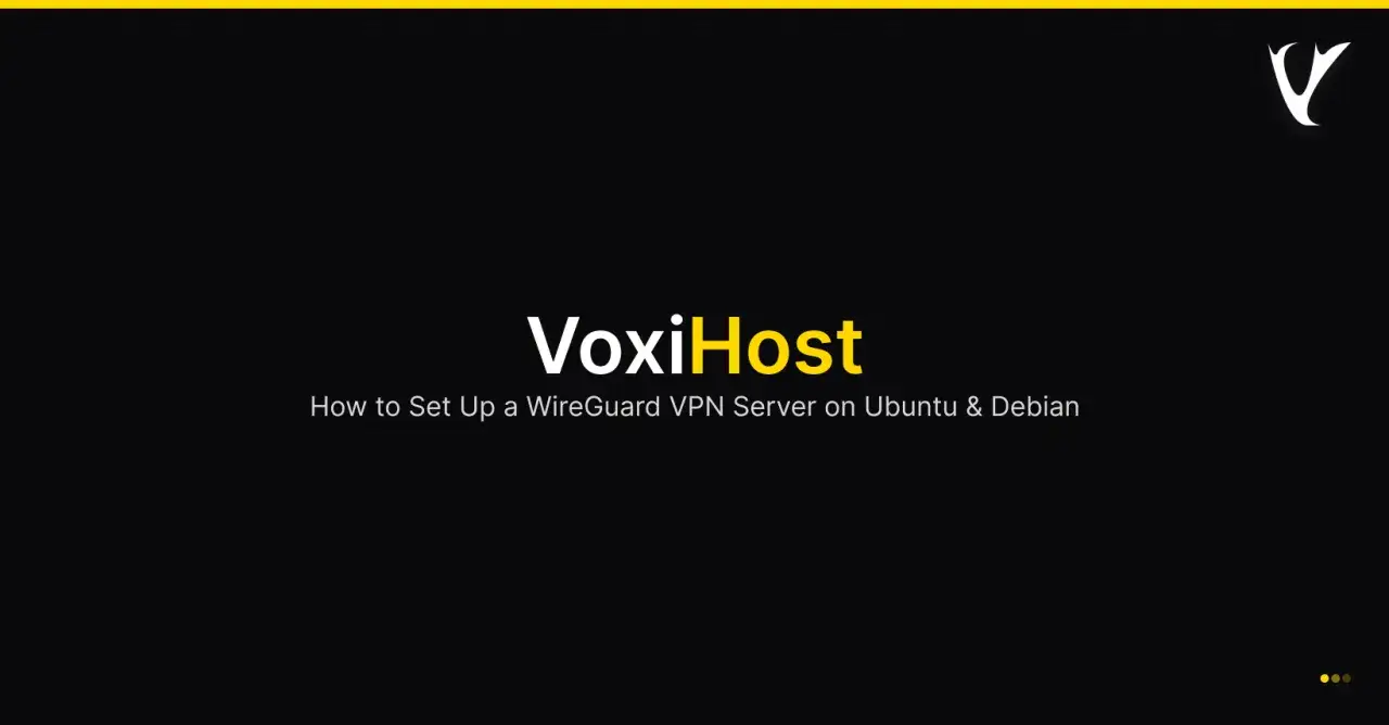 VoxiHost: Jak skonfigurować serwer WireGuard VPN na Ubuntu i Debian.