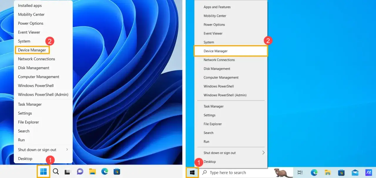 Menu kontekstowe Windows z opcją 