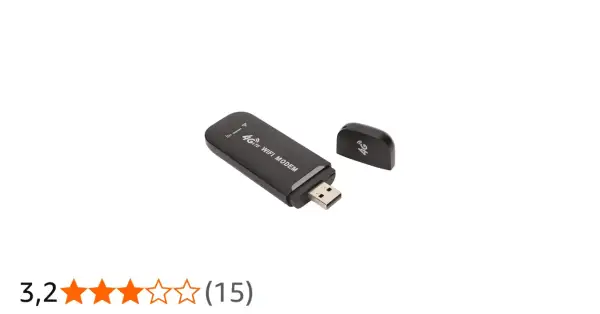 Czarny wifi dongle 4G LTE, modem USB do internetu. Co to jest? To przenośne urządzenie.